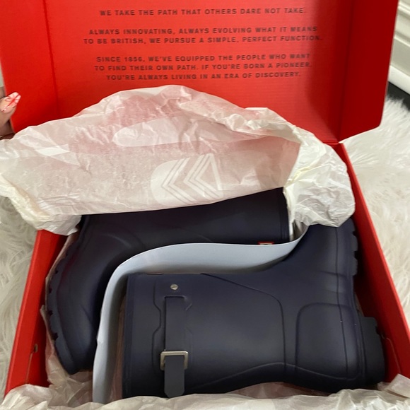 Hunter Original Aubergine Boots - Picture 2 of 8